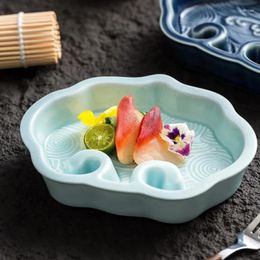 Plates Snack Bowls Sauce Dish Seasoning Tasting Plate Dessert Decorative Fruit Bowl Dim Sum Dishes