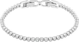 Swarovski Emily Tennis Bracelet Jewelry Collection Transparent Crystal Blue Crystal Pink Crystal (exclusively sold on )