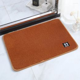 Bath Mats Plush Bathroom Rugs And 1Piece Non-Slip Machine Washable Absorbent For Floor Shower