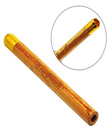 HONEYPUFF Wood One Hitter With Metal Tobacco Holder Detachable Wood Tobacco Pipe Dry Herb Grinder Tobacco Pipe Smoke Accessory6235149
