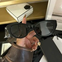 Designer Saint Sunglasses Same Style Park Choi Ying Cat Eye Gradual Gray Sunshade and UV Protection Version Personalized