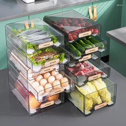Storage Bottles Fruit Kitchen Organiser Egg Box Refrigerator Organisers Fridge Containers Transparent Boxes For Food