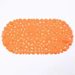 Bath Mats Shower Bathroom Massage Mat Durable Suction Cup Non-slip Bathtub Carpet Silicone Sucker Type Accessories