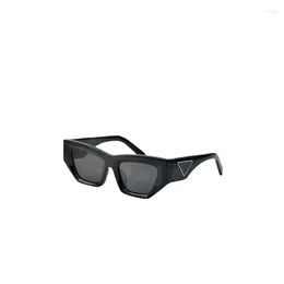 Sunglasses Quality Acetate Black FASHION Party Women Shades Men Brand Designer Futuristic Female Summer For Sun Glasses UV400