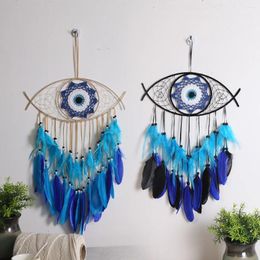 Tapestries 1Pcs Devil's Eye Dream Catcher Wall Decoration Room Christmas Haning Ornament Bedroom