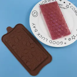 Baking Moulds Full Hexagonal Silicone Chocolate Mould Long Biscuit Mould 1100