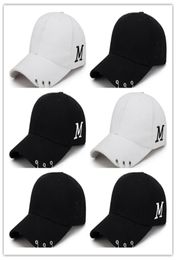 With the new trend in spring and summer sun hat lady ring baseball cap embroidery hoop man hat whole M letters2478029