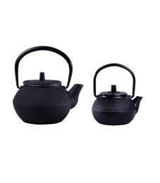 Preferred New High Quality Whole 300ml Mini Cast Iron Kettle Teapot Tea Set6253378