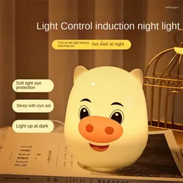 Table Lamps Eye Protection Small Night Light Led Desk Cartoon Creative Gift Energy-saving Bedside Lamp Desktop
