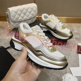 channel shoes designer shoes designer luxury womens casual outdoor running shoes reflective sneakers vintage suede leather and men trainers fashion derma Y52