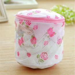 Laundry Bags Home Use Underwear Washing Organiser Breathable Mesh Bra Bag With Zipper Special Storage Supplie