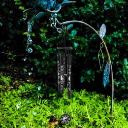 Decorative Figurines Wind Chime For Outside Chinese Decor Chimes Outdoor Birthday Decoration Girl Bell Patio Aluminium Tube Ornament