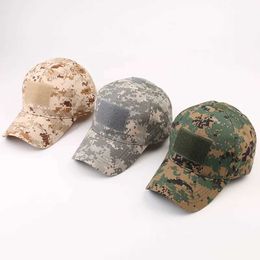 Ball Caps Outdoor camouflage cap baseball cap simple tactics military camouflage hunting cap adult sports bicycle cap