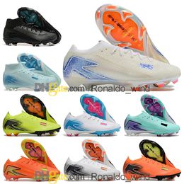 Gift Bag Mens Womens Football Boots Ronaldo CR7 Vapores 16 XV Elite FG Tns Cleats Youth Kids Youth Boy Girl Mbappe 9 Zooms Soccer Shoes Outdoor Trainers Botas De Futbol