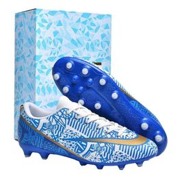 Football shoes for men, low cut long broken nails, professional training football shoes for students, children, and boys