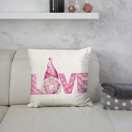 Pillow Pillowcase Love Mom Cases Cover Design Bedroom Sofa Couch Living Room Standard Satin