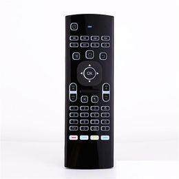 Pc Remote Controls Air Squirrel Mx3 Voice Backlit Version Android Smart Wireless Flying Infrared Control T3 Mouse And Keyboard Drop De Otn1H