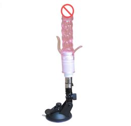 2018 New Fashion Sex Machine Anal Attachment Mini Dildo Anal Dildo with Suction Cup 19cm Long and 32cm Width Anal Sex Toys5387498