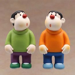 Action Toy Figures 11.5cm Anime Cartoons Takeshi Doraemon Action Figure Cute Gouda Takeshi Figure Model PVC Collection Toy Decorative Ornament Gift Y240514