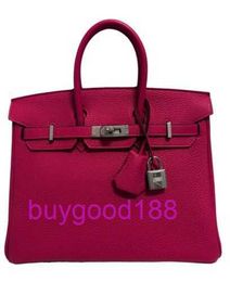 AAbirdkin Delicate Luxury Designer Totes Bag 25 Frame Pink Red Handbag Hardware Women's Handbag Crossbody Bag