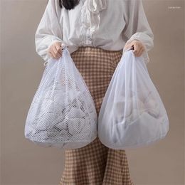 Laundry Bags Large Size 4 Mesh Bag Durable Fine With Lock Drawstring For Delicate Clothing Lingerie Socks Bras