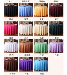 Table Cloth Cover Restaurant Overlay For Birthday Wedding Banquet Decoration Top Grade 30 Colour Event Party Desk