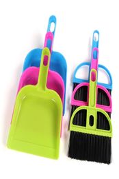 Mini Colorful Desktop Cleaning Brush Computer And Keyboard Brush With Small Broom Dustpan Home Corner Cleaning Tools5078262