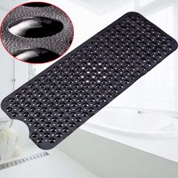Bath Mats 40 100cm Anti Slip Bathtub Mat PVC Large Safety Shower Non-slip With Suction Cups Floor