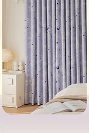 Curtain 1PC Bedroom Children's Room Cartoon Full Blackout Curtains 2024 Girl's Boys Modern And Simple Pizza Windows