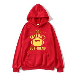 Men's Hoodies Sweatshirts Go Taylors Boyfriend Hoodie Fashion Hooded for Autumn/Winter 87 Football Clothes Flce Comfortable Soft Ropa Hombre Pullovers Y240510
