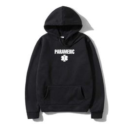 Men's Hoodies Sweatshirts Classic Paramedic Duty Printed Mens Casual Outerwear Male Retro Hipster Outerwear Hoody women Y240510