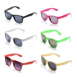 Sunglasses Lovatfires 6-pack sunglasses suitable for parties women children multi-color UV protection black and white pink green red d240514