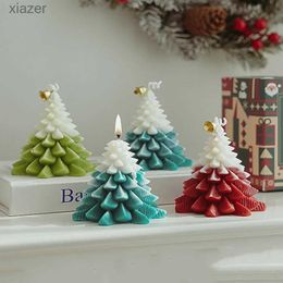 Scented Candle Christmas tree scented candles Home decoration Decorative table Decorative candles Creative romantic perfume Guest candle gift box WX