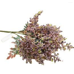 Decorative Flowers Artificial Lavender Fake Plants Relaxing Affordable Rustic Bouquet