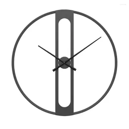 Wall Clocks 3D Retro Iron Large Luxury Clock Vintage Quartz Kitchen Watch Livingroom Bedroom Home Decor Watches On The