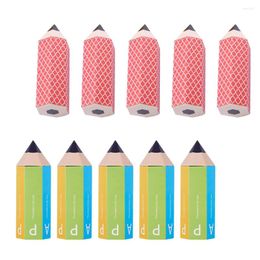 Gift Wrap 10 Pcs Candy Box Kids Colored Pencils Containers For Gifts Paper Favor Boxes Party Supplies Shaped Snack
