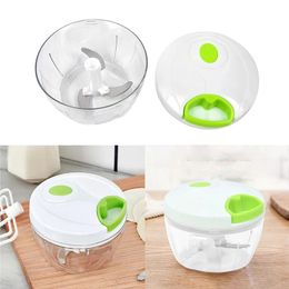 Manual Food Chopper for Vegetable Fruits Nuts Onions Chopper Hand Pull Mincer Blender Mixer Food Processor Kitchen Gadget 240514