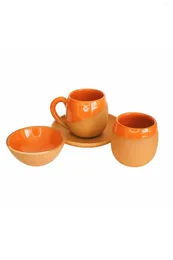 Cups Saucers Amazing Turkish Greek Arabic Coffee & Espresso Cup Set Earth 3 Psc.