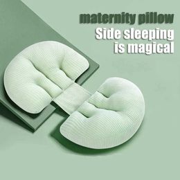 Maternity Pillows Pregnant pillow multifunctional U-shaped sleep product for the waist abdominal device pregnancy support H240514