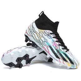 Large size football shoes for men, high school, youth, and young students, competition and training shoes, grass long broken nail football shoes