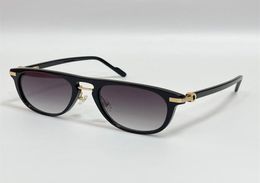 Luxury Designer Sunglasses For Men Women Brand Vintage Flat Top Glasses Square Shape Double Bridge Sunglass Fashion Eyewear 02003124564