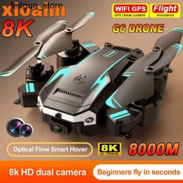 Drones Suitable for Xiaomi G6 drone GPS 8K professional high-definition aerial photography omnidirectional obstacle avoidance 5G drone toys S24513178