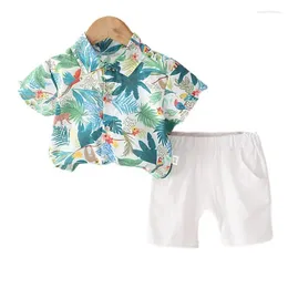 Clothing Sets Summer Baby Boys Clothes Suit Children Outfits Fashion Toddler Shirt Shorts 2Pcs/Sets Infant Casual Costume Kids Tracksuits