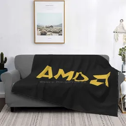 Blankets Amd Blanket Soft Warm Travel Portable Intel Pc Computer Nvidia Gaming Cpu Gpu Ram Funny Logo Geek Asus