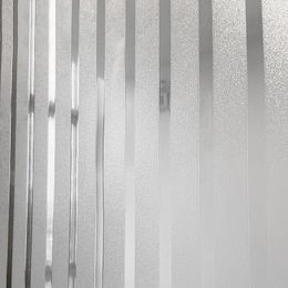 Window Stickers 5 Meters Glass Frosted Door Film Stripes PVC Sticker DIY Privacy Films For Bedroom Bathroom Home BJStore