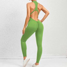 Lu Yoga Align Suit Hot Selling Women Zipper Hollow Out Jumpsuit Fiess Yoga Workout Gym Sports Bodysuit Dance Wear LL Lemon Sports Gym