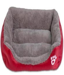 PAWING Pet Dog Bed Warming Dog House Soft Material Nest Dog Baskets Fall and Winter Warm Kennel For Cat Puppy C10045537320