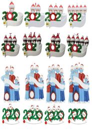 personalized christmas ornaments 2020 quarantine ornaments christmas tree decoration Delivery within 72 hours high quality9837462