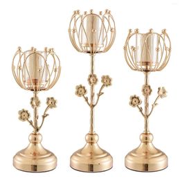 Candle Holders Holder Lantern Tealight Candlestick Stand For Home Decor Vintage Styles Candelabra Dining Table