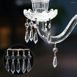 Chandelier Crystal 1Pc 38mm Clear Hanging Drops Prism Glass Lamp Refurbishing Lighting Accessories Pendants Decoration